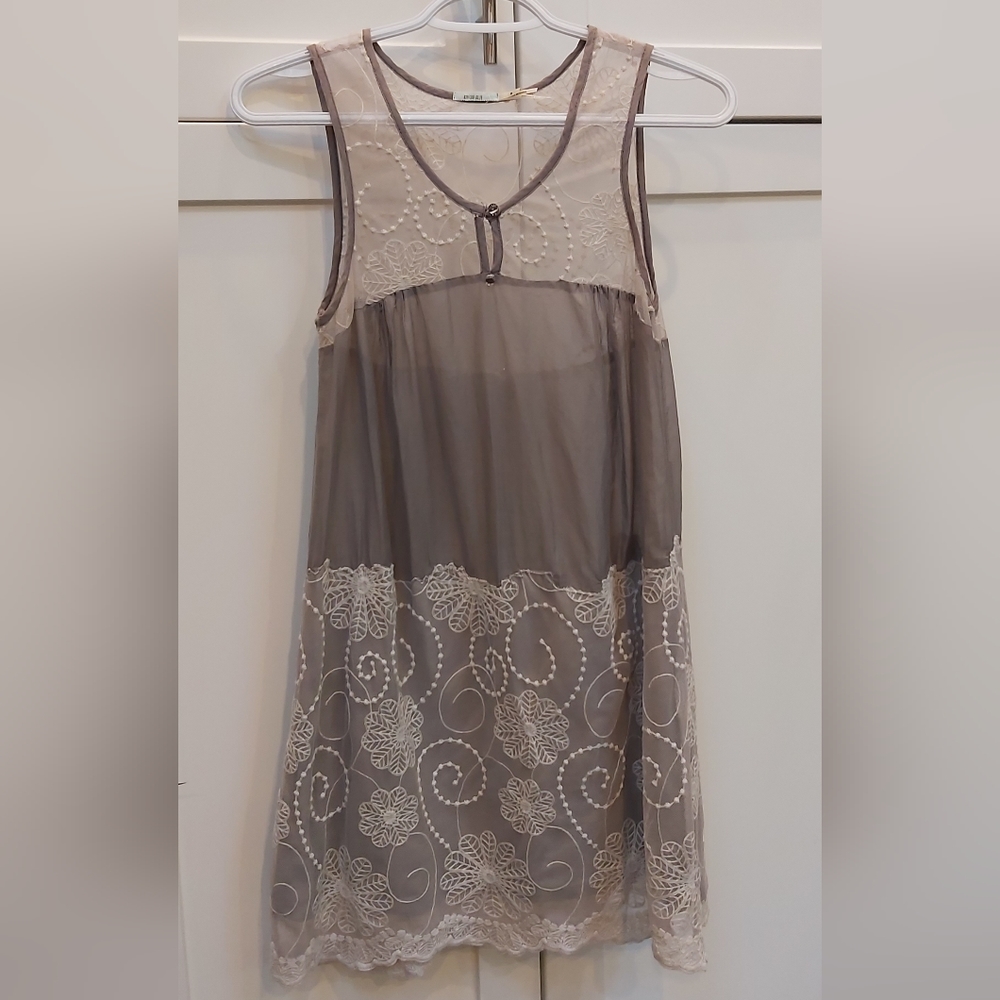 Kimchi Blue silk dress
